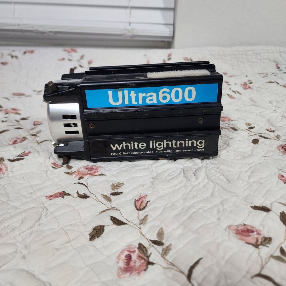 Paul C Buff White Lightning Ultra 600 Monolight Studio Strobe Flash FOR PARTS